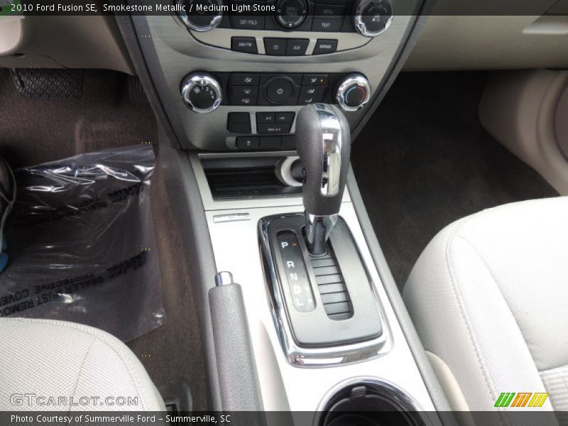 Smokestone Metallic / Medium Light Stone 2010 Ford Fusion SE