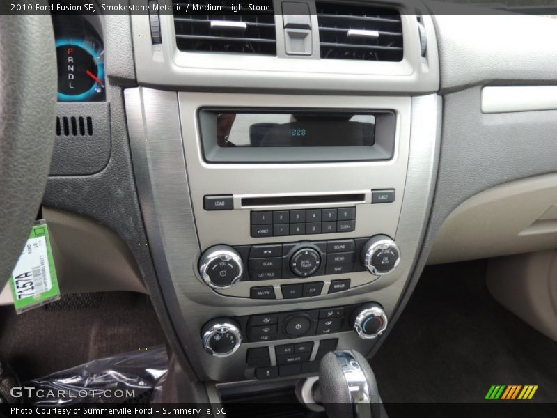 Smokestone Metallic / Medium Light Stone 2010 Ford Fusion SE