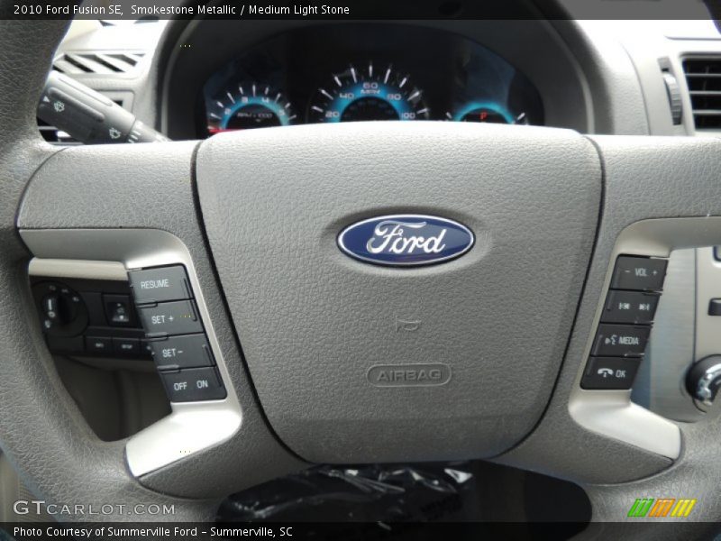Smokestone Metallic / Medium Light Stone 2010 Ford Fusion SE