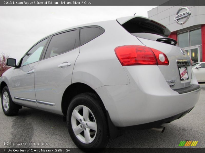 Brilliant Silver / Gray 2013 Nissan Rogue S Special Edition