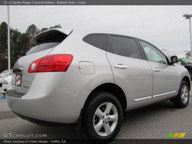 Brilliant Silver / Gray 2013 Nissan Rogue S Special Edition