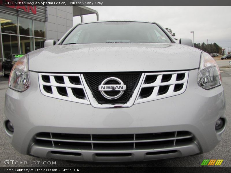 Brilliant Silver / Gray 2013 Nissan Rogue S Special Edition