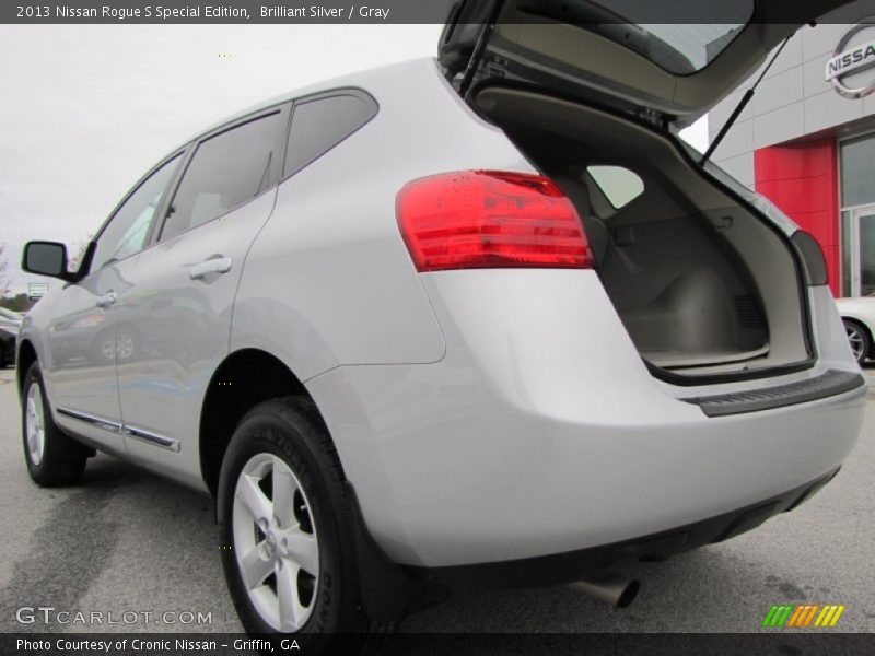 Brilliant Silver / Gray 2013 Nissan Rogue S Special Edition