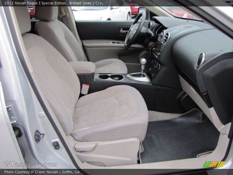 Brilliant Silver / Gray 2013 Nissan Rogue S Special Edition