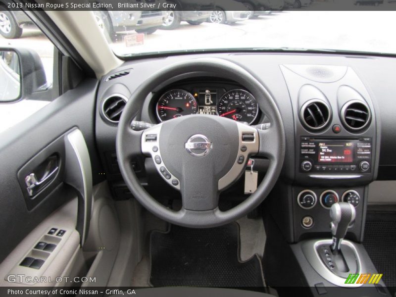 Brilliant Silver / Gray 2013 Nissan Rogue S Special Edition