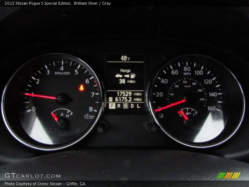 Brilliant Silver / Gray 2013 Nissan Rogue S Special Edition