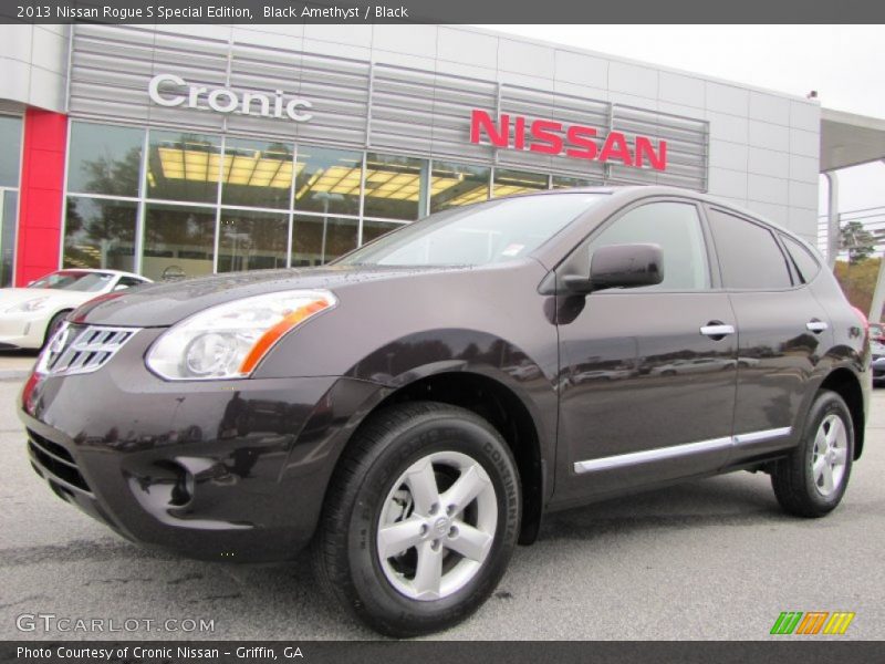 Black Amethyst / Black 2013 Nissan Rogue S Special Edition