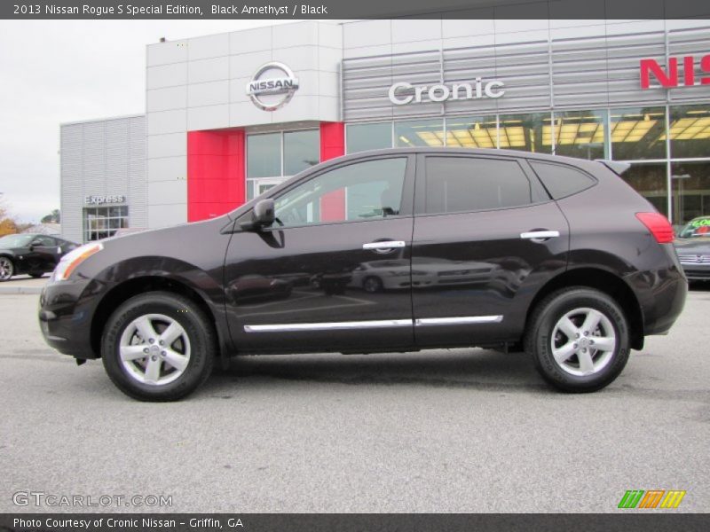 Black Amethyst / Black 2013 Nissan Rogue S Special Edition