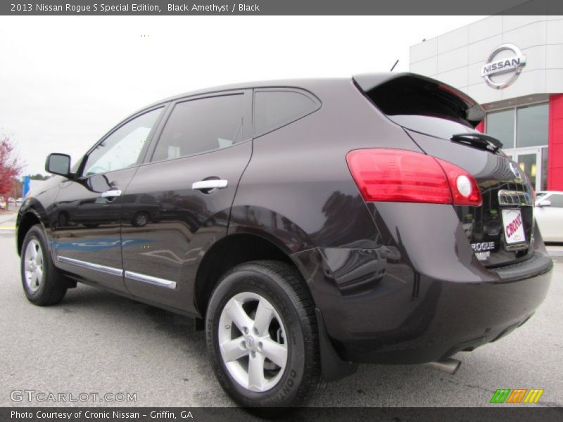 Black Amethyst / Black 2013 Nissan Rogue S Special Edition
