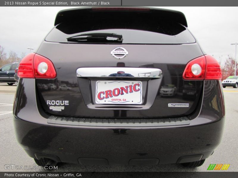 Black Amethyst / Black 2013 Nissan Rogue S Special Edition