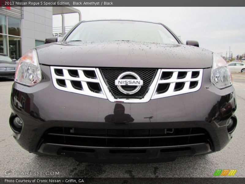 Black Amethyst / Black 2013 Nissan Rogue S Special Edition