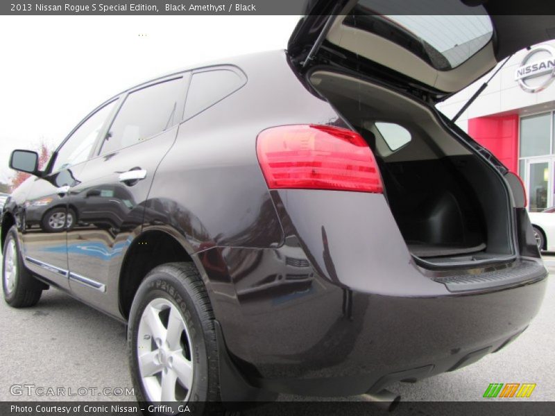 Black Amethyst / Black 2013 Nissan Rogue S Special Edition
