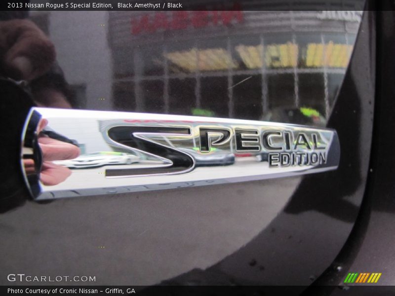 Black Amethyst / Black 2013 Nissan Rogue S Special Edition