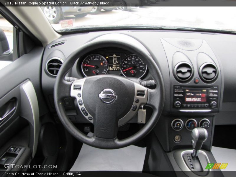 Black Amethyst / Black 2013 Nissan Rogue S Special Edition