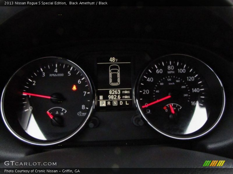 Black Amethyst / Black 2013 Nissan Rogue S Special Edition