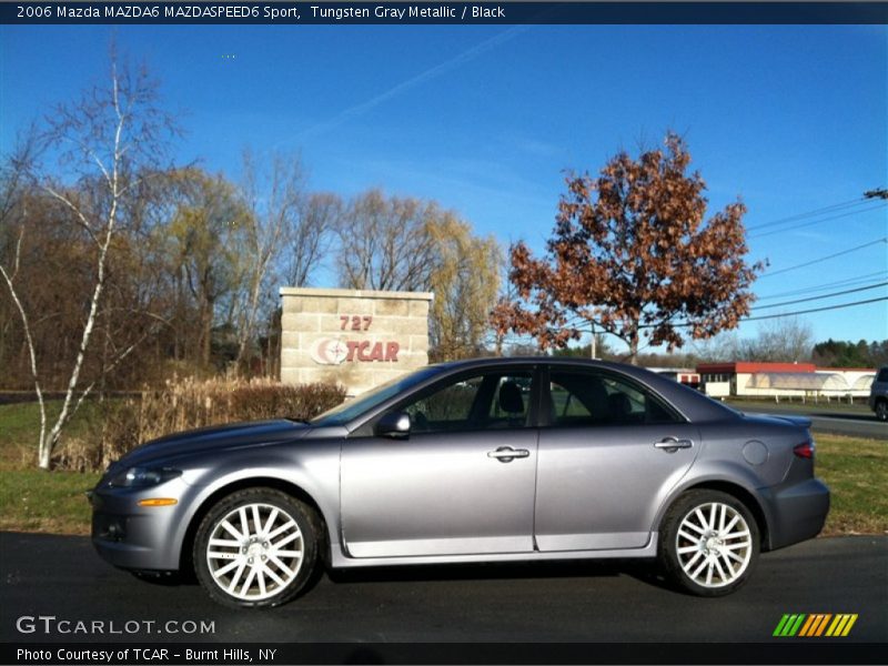Tungsten Gray Metallic / Black 2006 Mazda MAZDA6 MAZDASPEED6 Sport