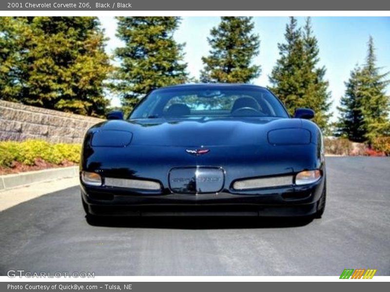 Black / Black 2001 Chevrolet Corvette Z06