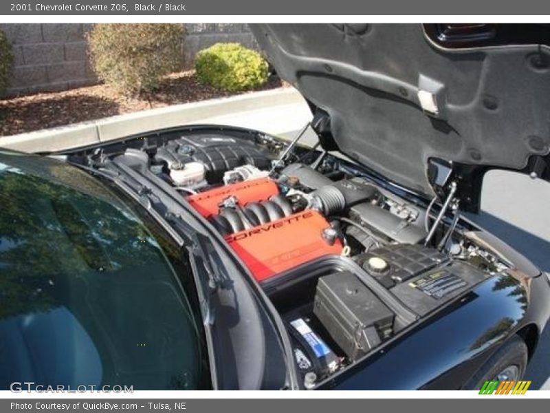 Black / Black 2001 Chevrolet Corvette Z06