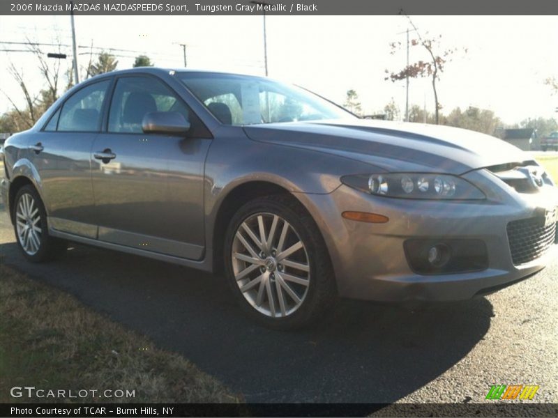 Tungsten Gray Metallic / Black 2006 Mazda MAZDA6 MAZDASPEED6 Sport