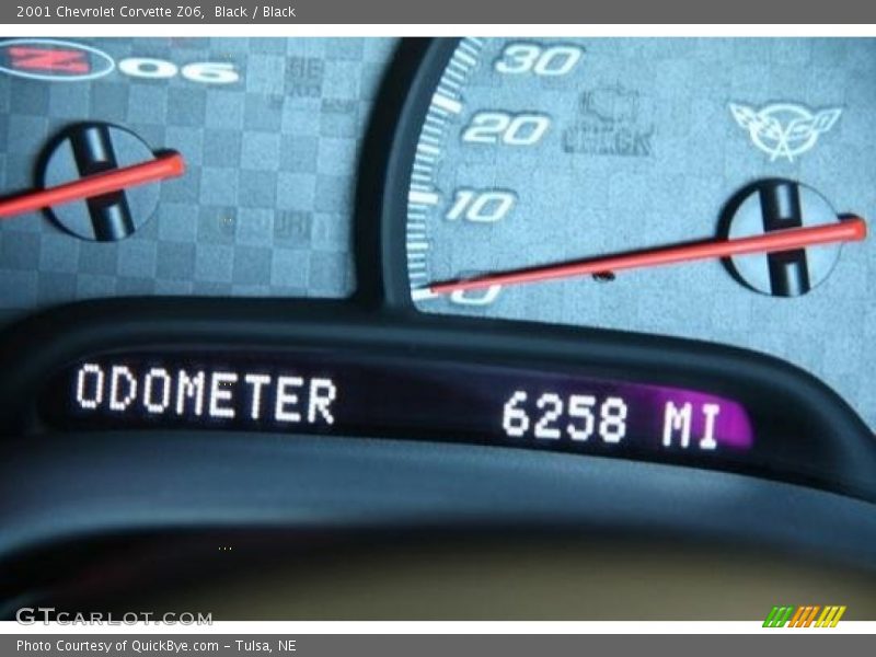 Black / Black 2001 Chevrolet Corvette Z06