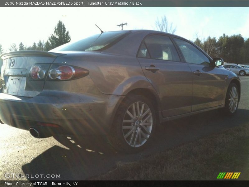 Tungsten Gray Metallic / Black 2006 Mazda MAZDA6 MAZDASPEED6 Sport