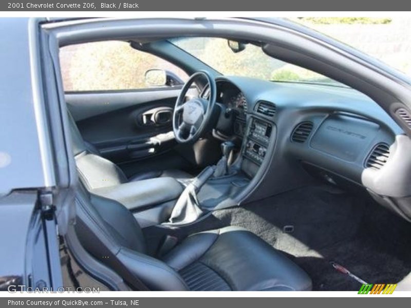 Black / Black 2001 Chevrolet Corvette Z06