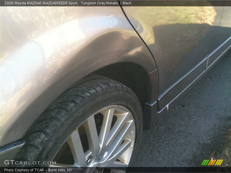 Tungsten Gray Metallic / Black 2006 Mazda MAZDA6 MAZDASPEED6 Sport