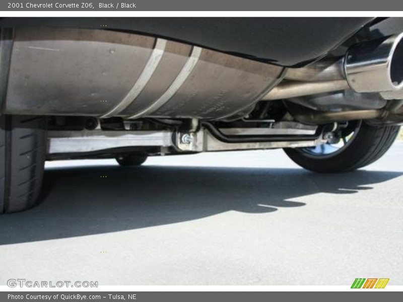 Black / Black 2001 Chevrolet Corvette Z06
