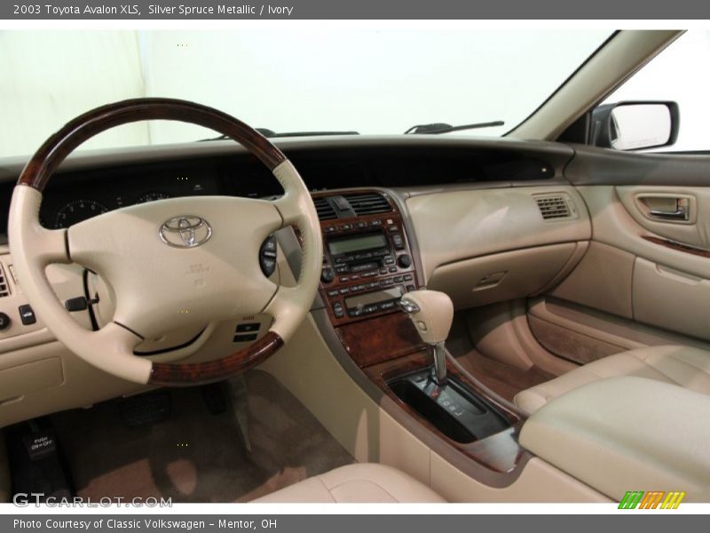 Silver Spruce Metallic / Ivory 2003 Toyota Avalon XLS