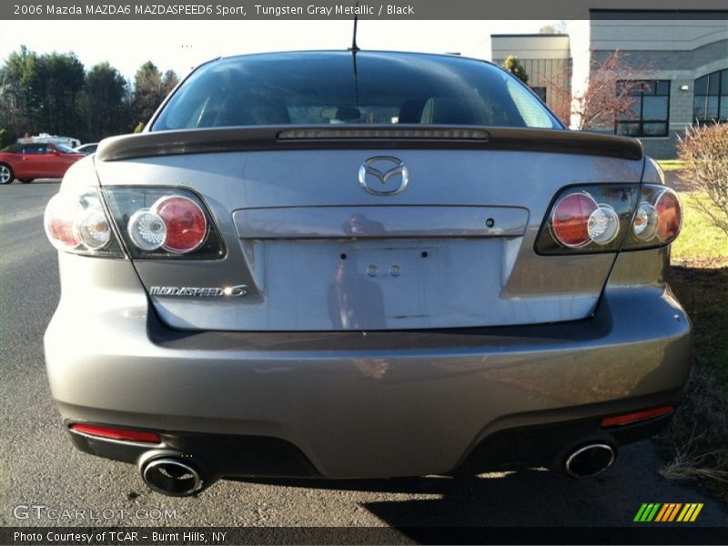 Tungsten Gray Metallic / Black 2006 Mazda MAZDA6 MAZDASPEED6 Sport