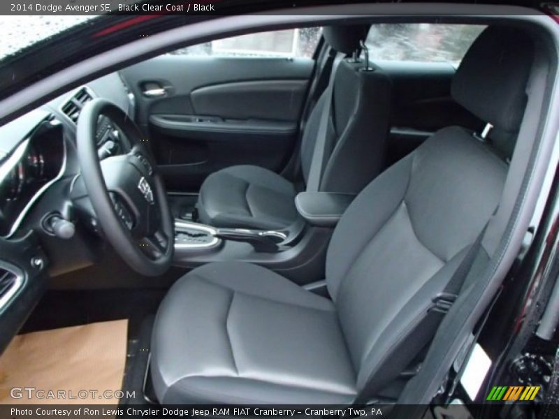 Black Clear Coat / Black 2014 Dodge Avenger SE