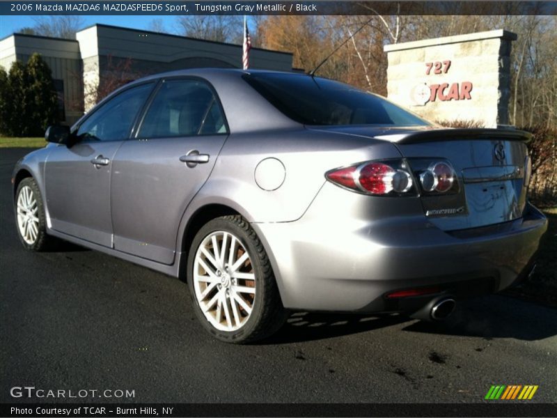Tungsten Gray Metallic / Black 2006 Mazda MAZDA6 MAZDASPEED6 Sport
