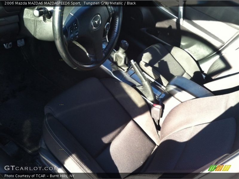 Tungsten Gray Metallic / Black 2006 Mazda MAZDA6 MAZDASPEED6 Sport