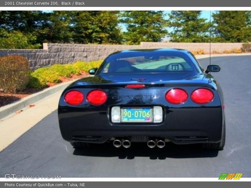 Black / Black 2001 Chevrolet Corvette Z06