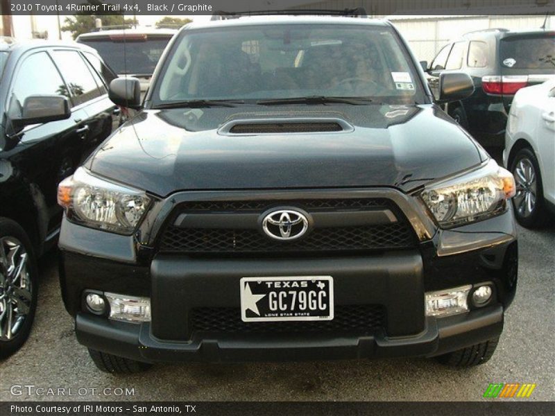 Black / Graphite 2010 Toyota 4Runner Trail 4x4