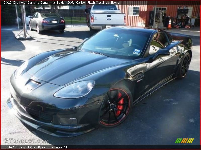 Carbon Flash Metallic / Ebony 2012 Chevrolet Corvette Centennial Edition Z06
