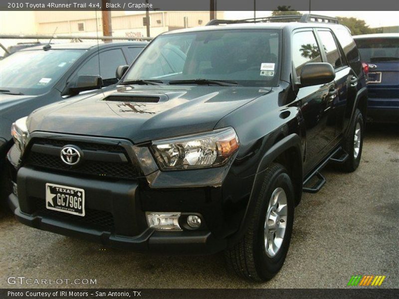 Black / Graphite 2010 Toyota 4Runner Trail 4x4