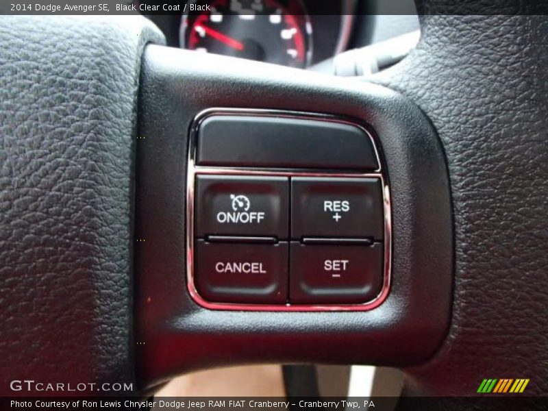 Black Clear Coat / Black 2014 Dodge Avenger SE