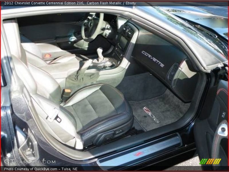 Carbon Flash Metallic / Ebony 2012 Chevrolet Corvette Centennial Edition Z06