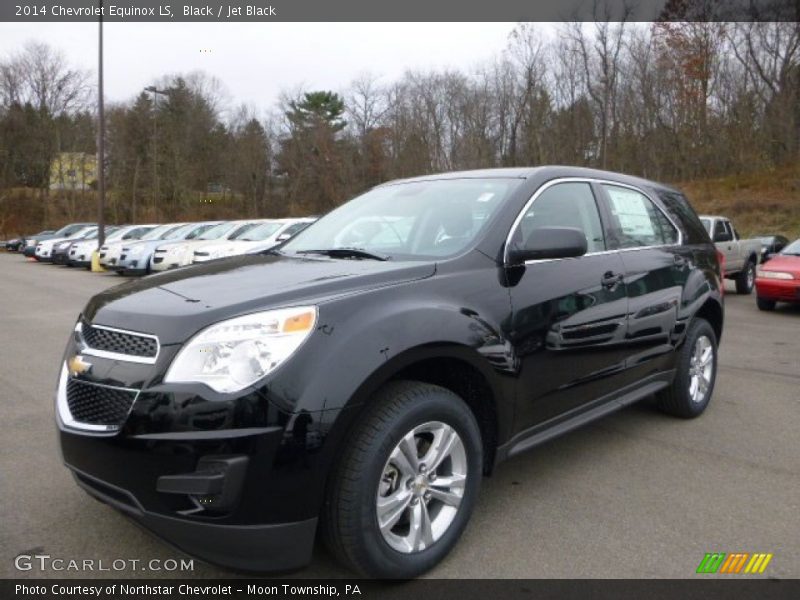 Black / Jet Black 2014 Chevrolet Equinox LS