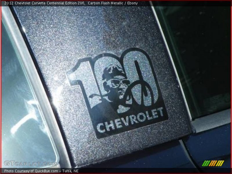 Carbon Flash Metallic / Ebony 2012 Chevrolet Corvette Centennial Edition Z06
