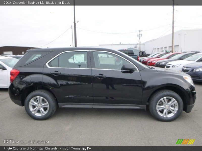 Black / Jet Black 2014 Chevrolet Equinox LS