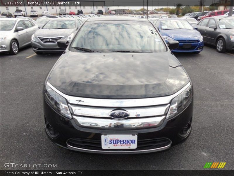 Black / Charcoal Black 2012 Ford Fusion SE