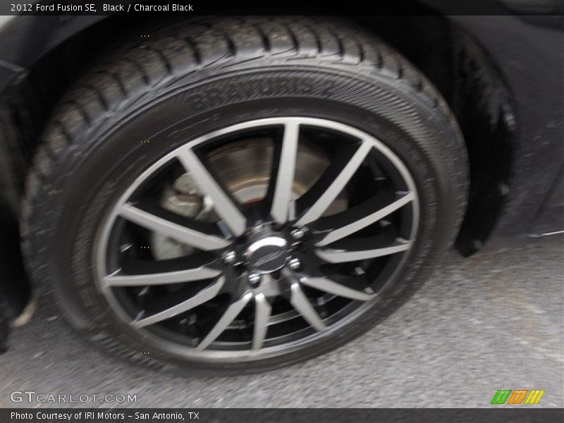 Black / Charcoal Black 2012 Ford Fusion SE