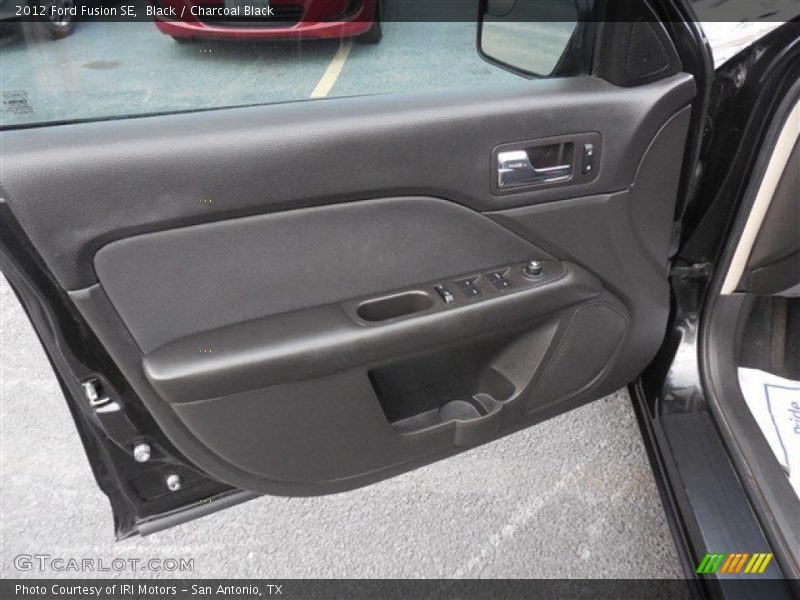 Black / Charcoal Black 2012 Ford Fusion SE