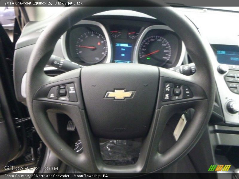 Black / Jet Black 2014 Chevrolet Equinox LS
