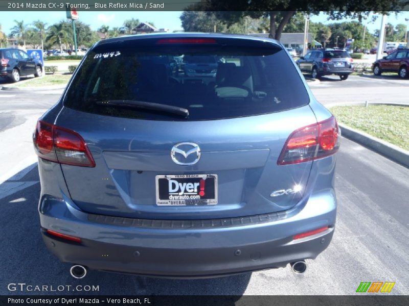 Blue Reflex Mica / Sand 2014 Mazda CX-9 Touring