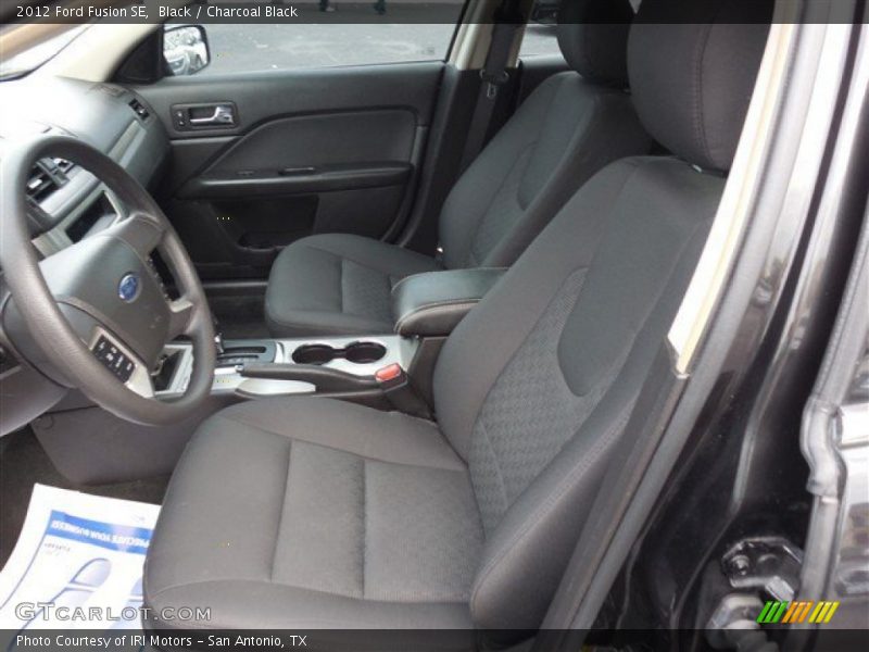 Black / Charcoal Black 2012 Ford Fusion SE