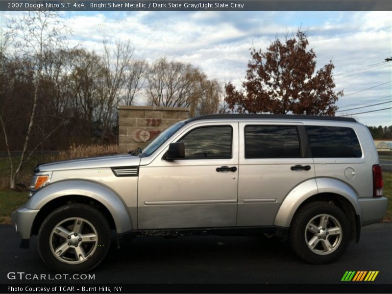 Bright Silver Metallic / Dark Slate Gray/Light Slate Gray 2007 Dodge Nitro SLT 4x4