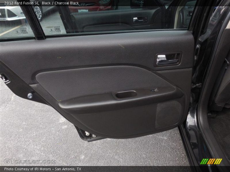Black / Charcoal Black 2012 Ford Fusion SE